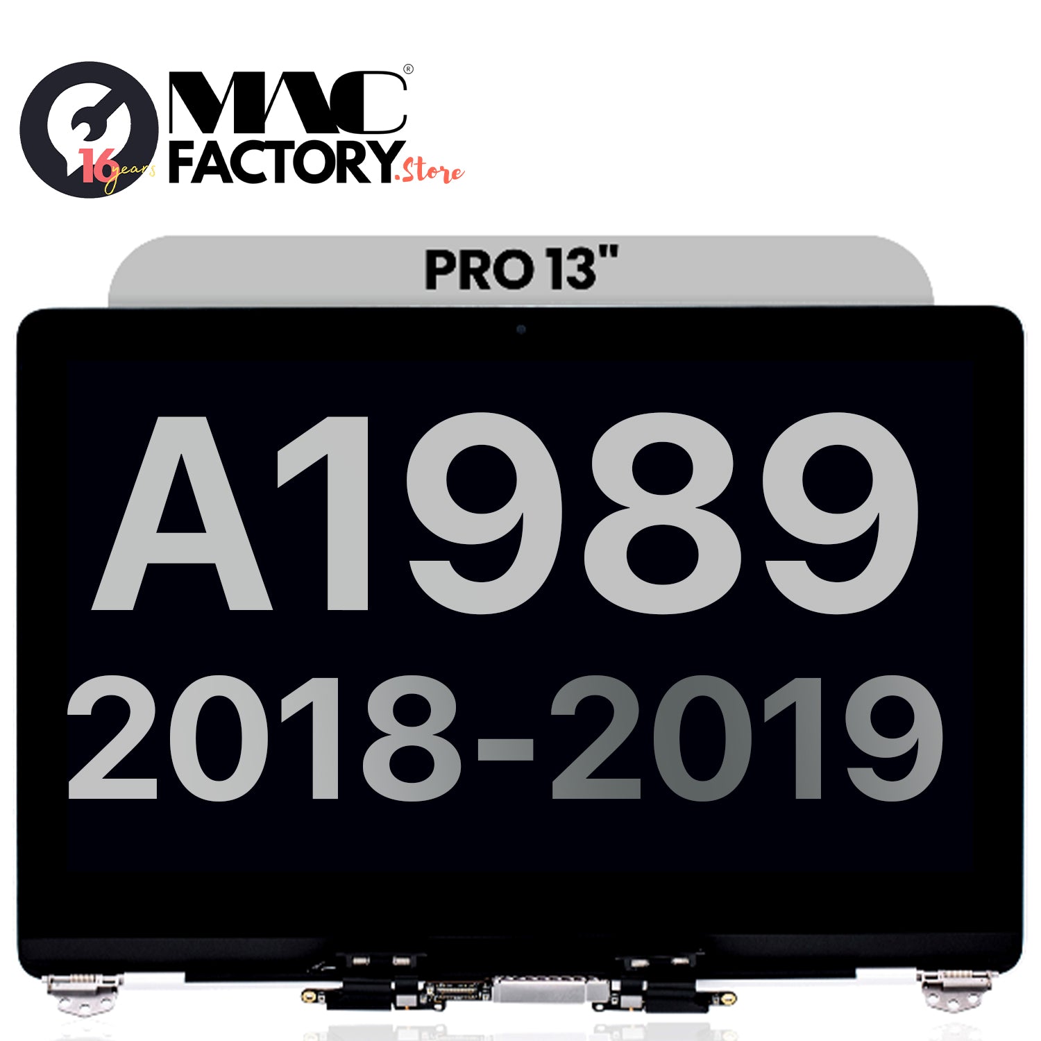 LCD Screen & Full Assembly Display A1989 for Apple MacBook Pro 13" (Late 2018 - Early 2020)