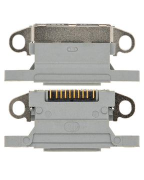 SILVER CHARGING PORT ONLY (10 PACK) COMPATIBLE WITH IPHONE XS / XS MAX