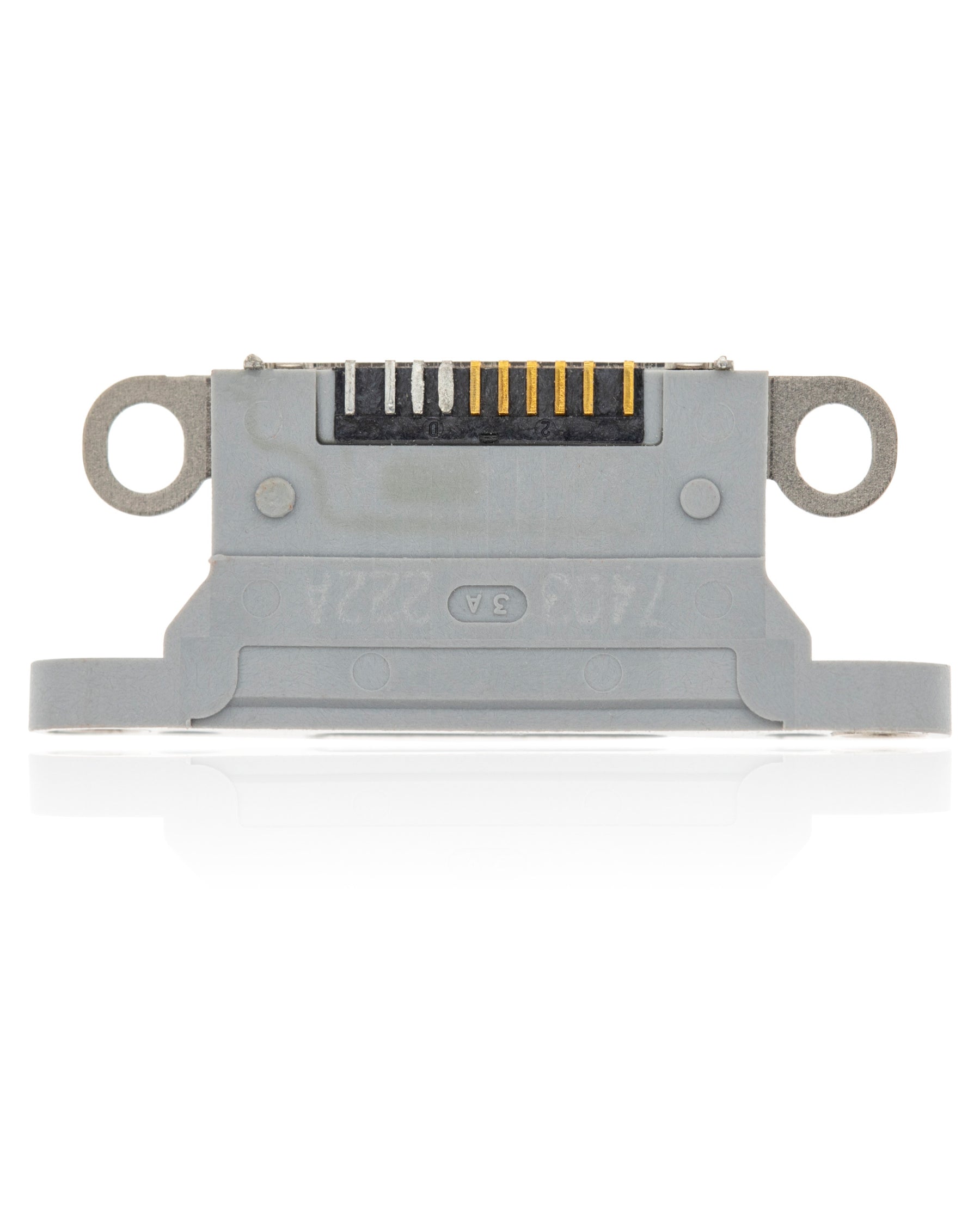 SILVER CHARGING PORT ONLY (10 PACK) COMPATIBLE FOR IPHONE X