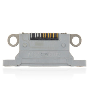 SILVER CHARGING PORT ONLY (10 PACK) COMPATIBLE FOR IPHONE X