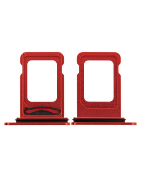 RED DUAL SIM CARD TRAY COMPATIBLE WITH IPHONE 12