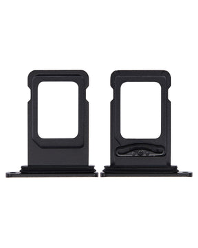 BLACK DUAL SIM CARD TRAY COMPATIBLE WITH IPHONE XR