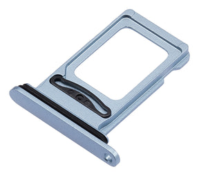 BLUE DUAL SIM CARD TRAY COMPATIBLE WITH IPHONE XR