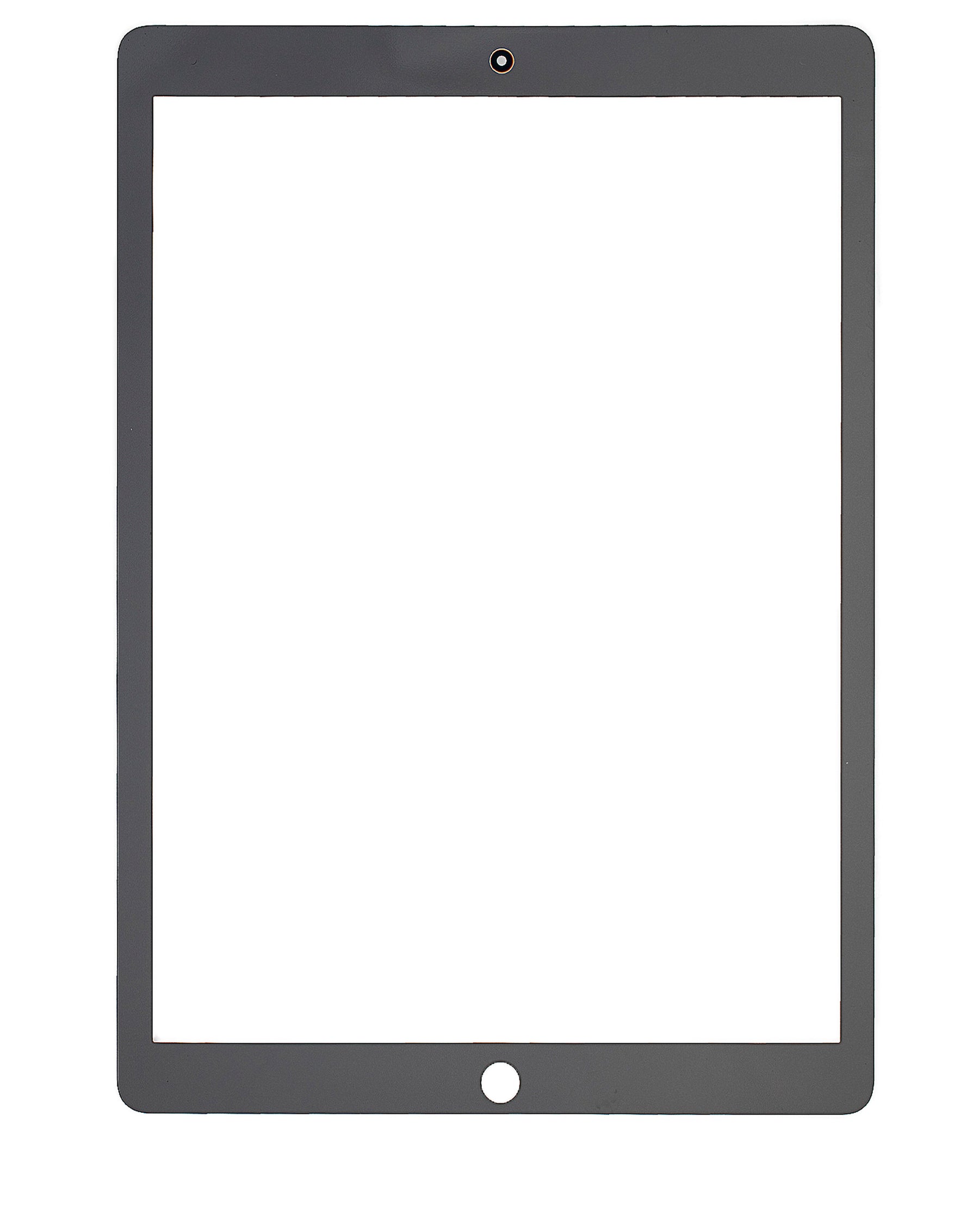 BLACK FRONT GLASS ONLY COMPATIBLE WITH IPAD PRO 12.9" 2ND GEN (2017) (GLASS SEPARATION REQUIRED)