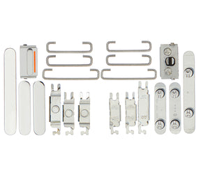 SILVER - HARD BUTTONS (POWER / VOLUME / SWITCH) COMPATIBLE WITH IPHONE 13 PRO / 13 PRO MAX