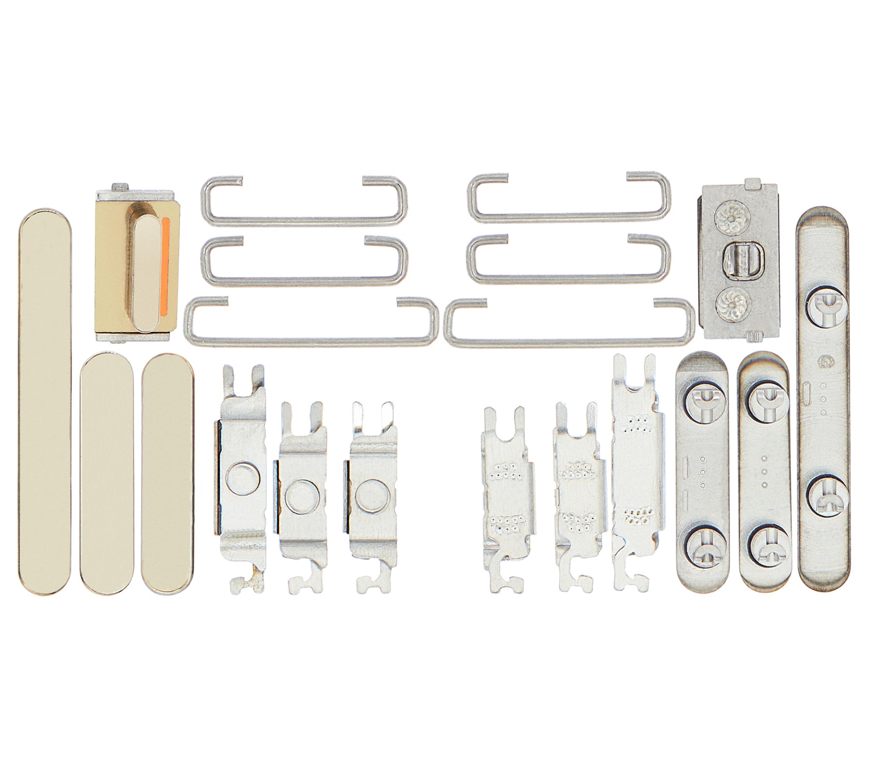 GOLD - HARD BUTTONS (POWER / VOLUME / SWITCH) COMPATIBLE WITH IPHONE 13 PRO / 13 PRO MAX