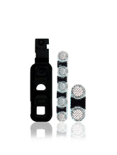 WHITE LOUDSPEAKER / MIC MESH (10 PACK) COMPATIBLE WITH IPHONE XS MAX