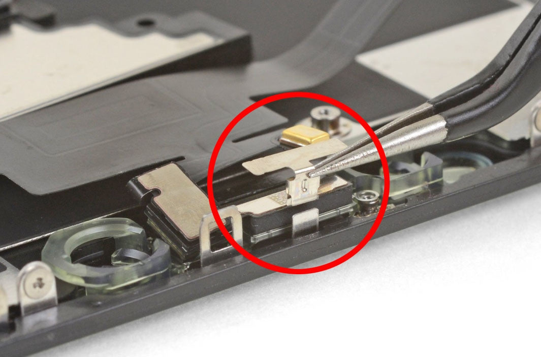 SMALL BRACKET (ON FRONT CAMERA PLATE) COMPATIBLE WITH IPHONE XR