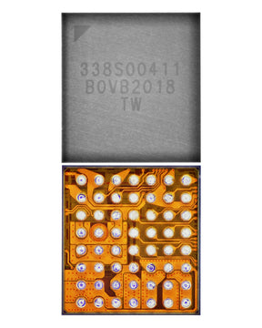 SMALL AUDIO IC COMPATIBLE FOR IPHONE XS / XR / XS MAX / 11 / 11 PRO / 11 PRO MAX / 12 / 12 PRO / 12 MINI / 12 PRO MAX (338S00411 OR 338S00494)