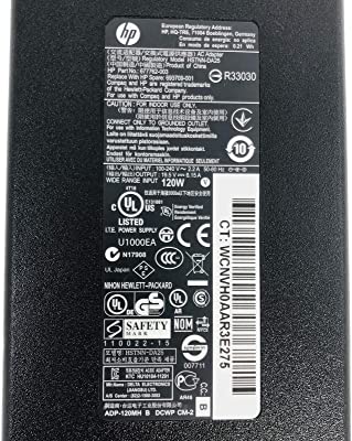 HP Original Power Supply Laptop AC Adapter/Charger 19.5v 6.15a 120w (4.5*3.0) For HP Pavilion TouchSmart 23-h019, HP Pavilion TouchSmart 23-h024, HP Pavilion TouchSmart 23-h027c, HP Pavilion TouchSmart 23-h029c