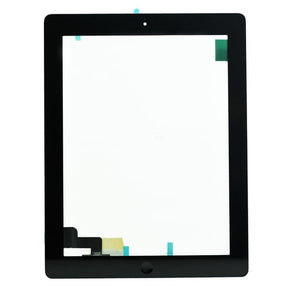 BLACK TOUCH SCREEN ASSEMBLY FOR IPAD 2 - Minimum Order 5 no's
