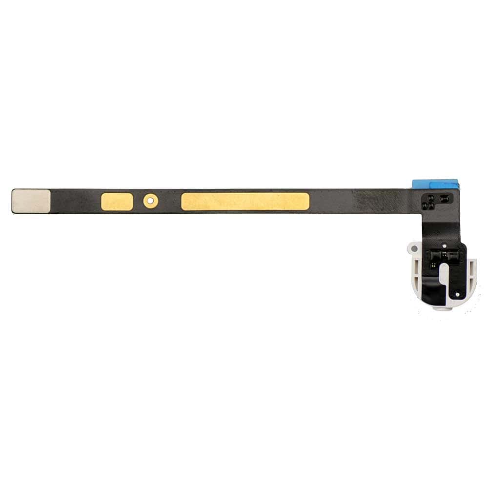 WHITE AUDIO EARPHONE JACK FLEX CABLE FOR IPAD AIR