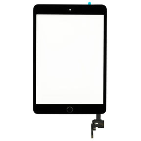 TOUCH SCREEN DIGITIZER ASSEMBLY WITH BLACK HOME BUTTOM FOR IPAD MINI 3- BLACK  Minimum Order 5 no's