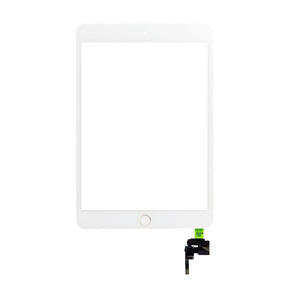 TOUCH SCREEN DIGITIZER ASSEMBLY WITH GOLD HOME BUTTOM FOR IPAD MINI 3- WHITE  Minimum Order 5 no's