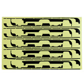 SCREEN ADHESIVE STICKER BLACK NEW VERSION FOR IPAD MINI