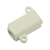 WHITE PHONE JACK HOLDER FOR IPHONE 5