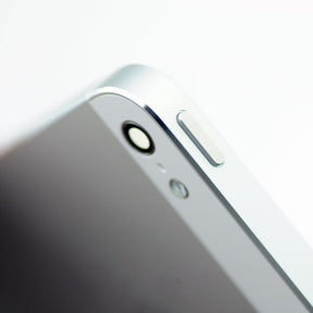 SILVER BACK HOUSING COVER ASSEMBLY FOR IPHONE 5