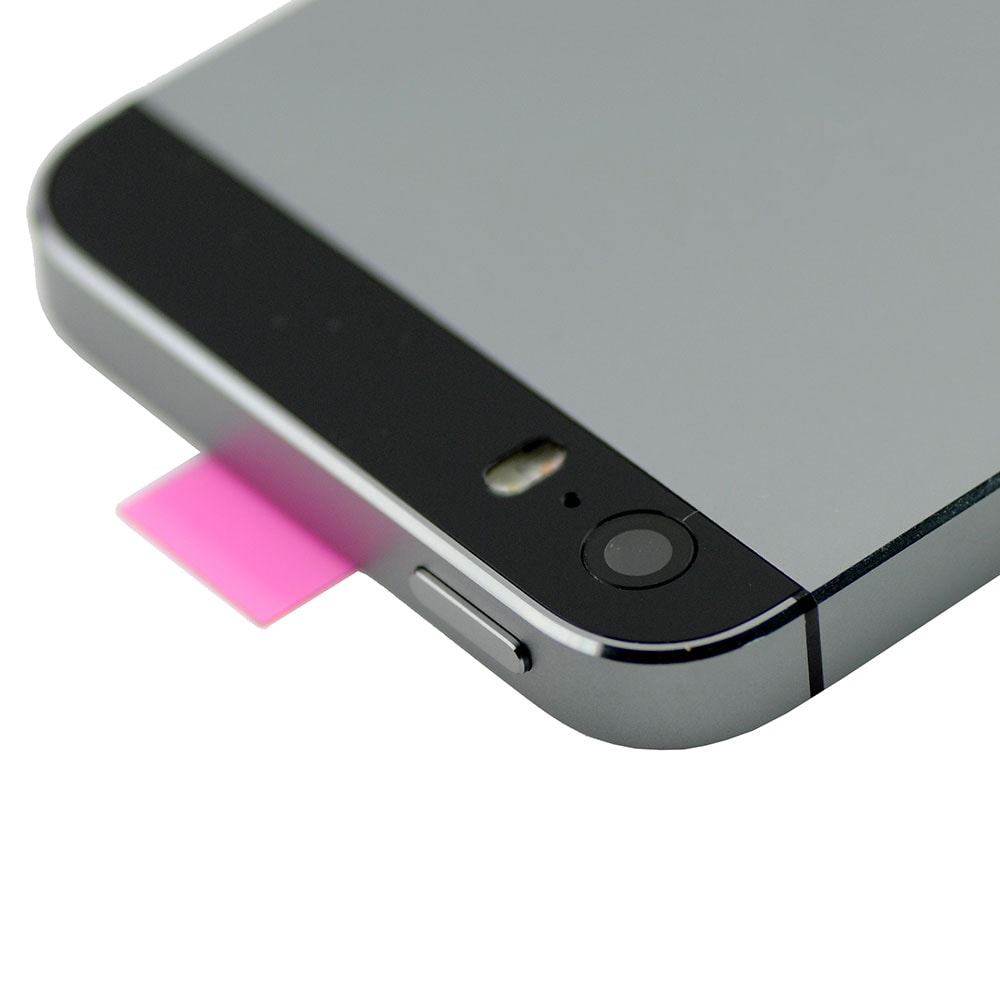 BACK COVER FULL ASSEMBLY FOR IPHONE SE - GRAY