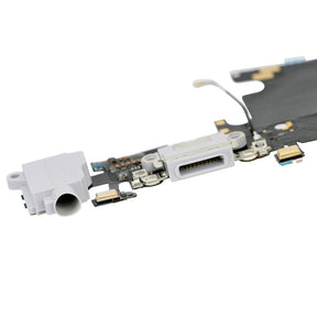 DARK GREY HEADPHONE JACK WITH CHARGING CONNECTOR FLEX CABLE FOR IPHONE 6S