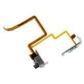 SILVER THIN HEADPHONE JACK & HOLD SWITCH FOR IPOD CLASSIC 80/120/160GB