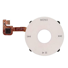 WHITE CLICK WHEEL FOR IPOD CLASSIC