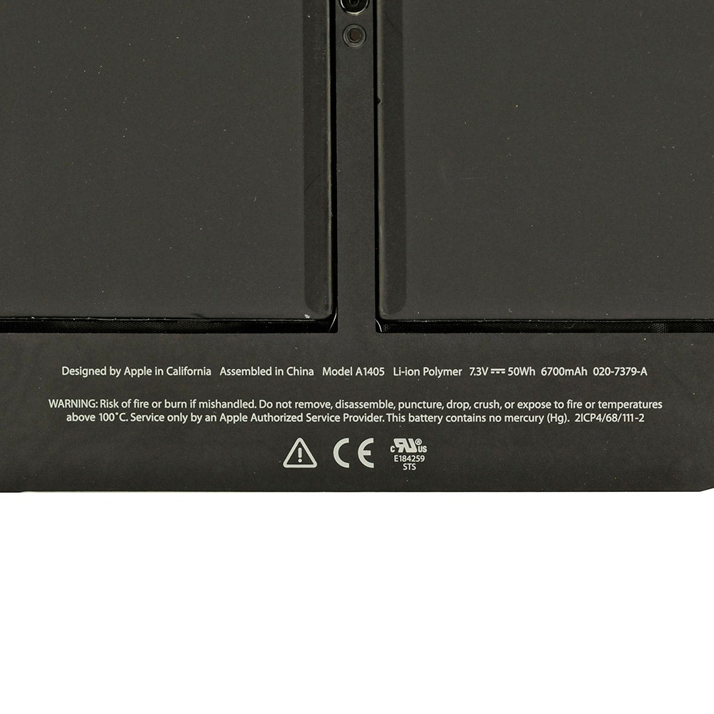 A1405 7.3V 50Wh 6700mAh Battery for Apple MacBook Air 13" (A1369, Mid 2011 - A1466, Mid 2012)