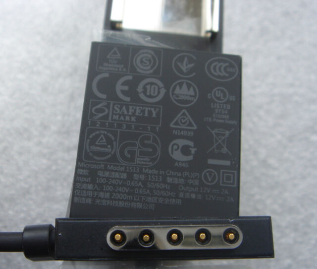 Microsoft AC Adapter 12V 2A 24W Charger with USB for Microsoft Surface Pro 1